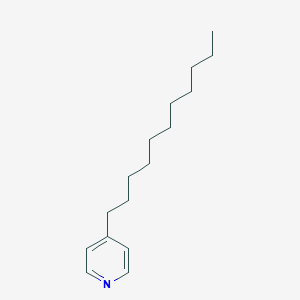 molecular formula C16H27N B158879 4-十一烷基吡啶 CAS No. 1816-00-8