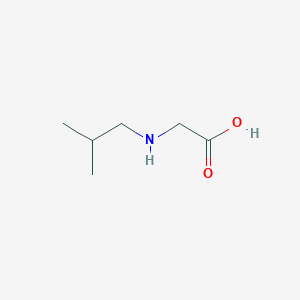 molecular formula C6H13NO2 B1588796 N-(2-甲基丙基)甘氨酸 CAS No. 3182-85-2