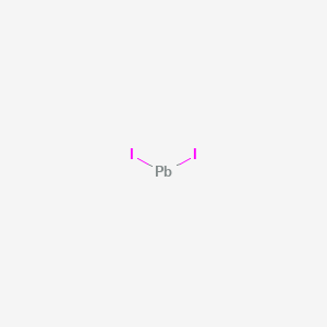 molecular formula PbI2<br>I2P B158880 Lead(II) iodide CAS No. 10101-63-0
