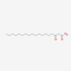 B158882 3-Oxooctadecanoic acid CAS No. 16694-29-4