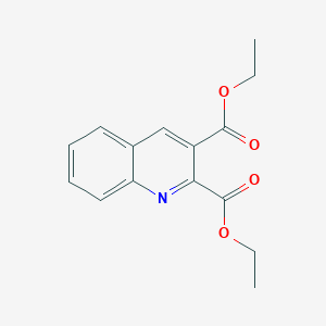 molecular formula C15H15NO4 B1588825 Diethyl 2,3-quinolinedicarboxylate CAS No. 32413-08-4