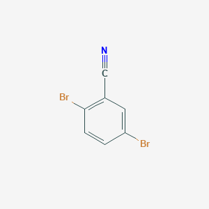 molecular formula C7H3Br2N B1588832 2,5-二溴苯甲腈 CAS No. 57381-41-6