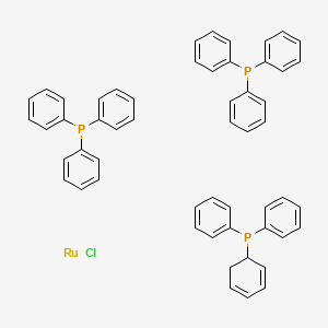 molecular formula C54H47ClP3Ru B1588837 Chlorohydrotris(triphenylphosphine)ruthenium CAS No. 55102-19-7