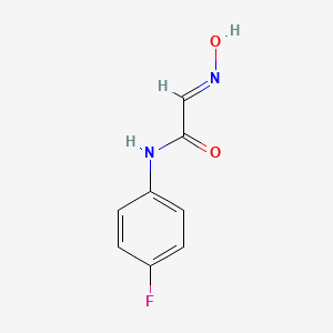 N-(4-fluorophenyl)-2-(hydroxyimino)acetamide