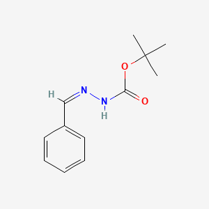 molecular formula C12H16N2O2 B1588845 N-Boc-N'-Benzylidene-hydrazine CAS No. 24469-50-9