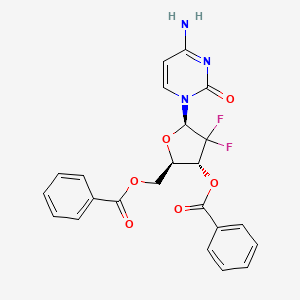 2',2'-Difluoro-2'-deoxycytidine-3',5'-dibenzoate