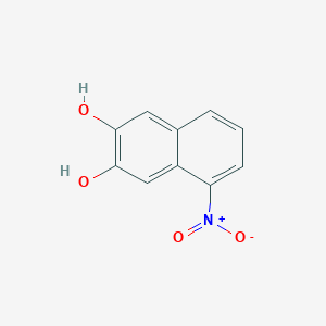 molecular formula C10H7NO4 B1588856 5-Nitronaphthalene-2,3-diol CAS No. 77542-54-2