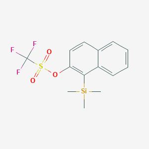 molecular formula C14H15F3O3SSi B1588858 1-(Trimethylsilyl)-2-naphthyl Trifluoromethanesulfonate CAS No. 252054-88-9