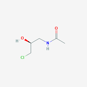 molecular formula C5H10ClNO2 B1588867 (S)-N-(3-氯-2-羟基丙基)乙酰胺 CAS No. 224323-47-1