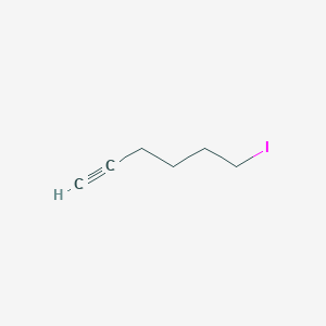 molecular formula C6H9I B1588868 6-Iodohex-1-yne CAS No. 2468-56-6