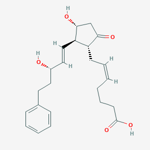 molecular formula C23H30O5 B158887 17-phenyl-omega-trinor-PGE2 CAS No. 38315-43-4