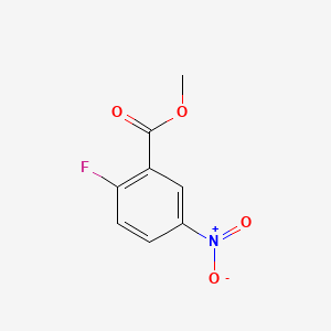 molecular formula C8H6FNO4 B1588881 Methyl 2-fluoro-5-nitrobenzoate CAS No. 2965-22-2