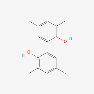 molecular formula C16H18O2 B1588883 3,3',5,5'-Tetramethyl-1,1'-biphenyl-2,2'-diol CAS No. 26567-10-2
