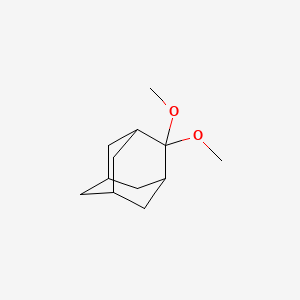 molecular formula C12H20O2 B1588896 2,2-Dimethoxyadamantane CAS No. 52776-45-1