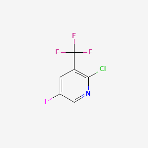 molecular formula C6H2ClF3IN B1588904 2-Chloro-5-iodo-3-(trifluoromethyl)pyridine CAS No. 887707-25-7