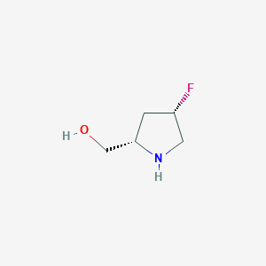 molecular formula C5H10FNO B1588924 (2S,4S)-4-Fluoro-2-pyrrolidinemethanol CAS No. 791060-66-7