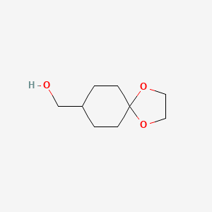 molecular formula C9H16O3 B1588932 1,4-Dioxaspiro[4.5]decan-8-ylmethanol CAS No. 17159-82-9