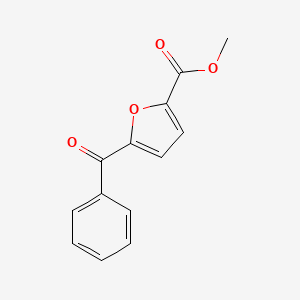 molecular formula C13H10O4 B1588955 Methyl 5-benzoylfuran-2-carboxylate CAS No. 58972-21-7