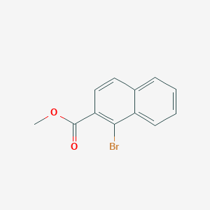 molecular formula C12H9BrO2 B1588961 2-萘甲酸，1-溴，甲酯 CAS No. 89555-39-5