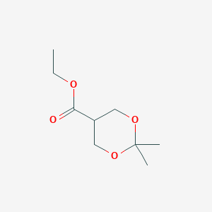 B1588965 Ethyl 2,2-dimethyl-1,3-dioxane-5-carboxylate CAS No. 82962-54-7