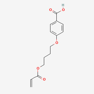 B1588968 4-(4-prop-2-enoyloxybutoxy)benzoic Acid CAS No. 69260-42-0
