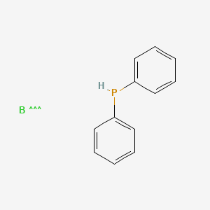 molecular formula C12H11BP B1588975 Borane-diphenylphosphine complex CAS No. 41593-58-2