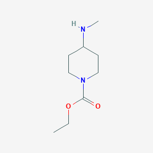 molecular formula C9H18N2O2 B1588989 Ethyl 4-(Methylamino)Piperidine-1-Carboxylate CAS No. 73733-69-4