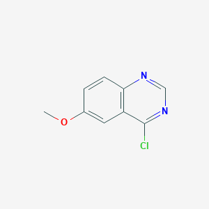 molecular formula C9H7ClN2O B1588994 4-Chloro-6-methoxyquinazoline CAS No. 50424-28-7