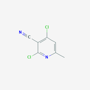 molecular formula C7H4Cl2N2 B1588999 2,4-Dichloro-6-methylnicotinonitrile CAS No. 38367-36-1