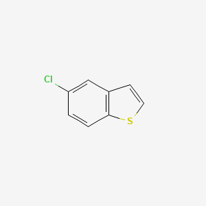 molecular formula C8H5ClS B1589001 5-Chlorobenzothiophene CAS No. 20532-33-6