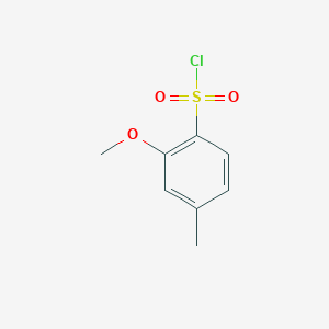 molecular formula C8H9ClO3S B1589005 2-Methoxy-4-methylbenzenesulfonyl chloride CAS No. 216394-11-5