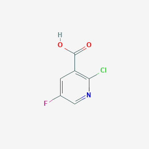 2-Chloro-5-fluoronicotinic acid