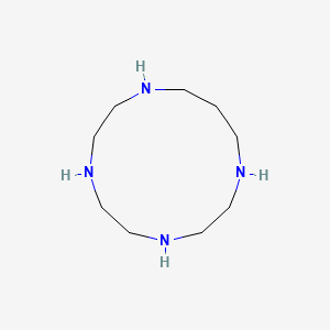 molecular formula C9H22N4 B1589019 1,4,7,10-Tetraazacyclotridecane CAS No. 295-14-7