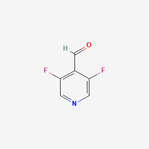 molecular formula C6H3F2NO B1589025 3,5-Difluoroisonicotinaldehyde CAS No. 870234-98-3