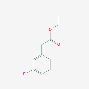 molecular formula C10H11FO2 B1589029 Ethyl 2-(3-fluorophenyl)acetate CAS No. 587-47-3