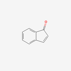 molecular formula C9H6O B1589033 1H-inden-1-one CAS No. 480-90-0
