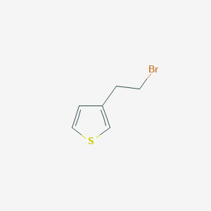molecular formula C6H7BrS B1589064 3-(2-Bromoethyl)thiophene CAS No. 57070-76-5