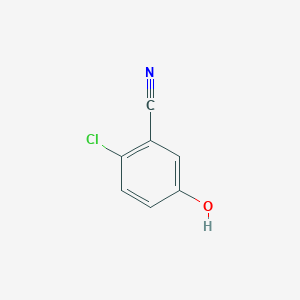 molecular formula C7H4ClNO B1589066 2-氯-5-羟基苯甲腈 CAS No. 188774-56-3