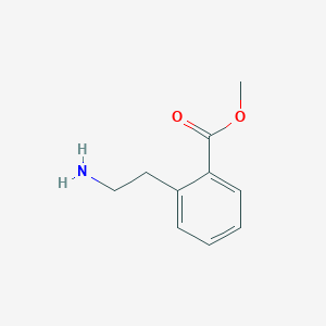 molecular formula C10H13NO2 B1589068 Methyl 2-(2-aminoethyl)benzoate CAS No. 771581-77-2