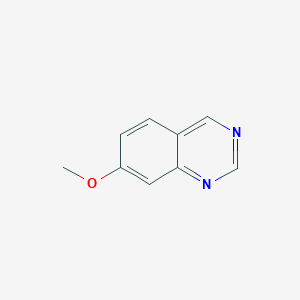 molecular formula C9H8N2O B158907 7-Methoxyquinazoline CAS No. 10105-37-0