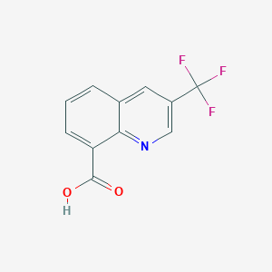 3-(trifluoromethyl)quinoline-8-carboxylic Acid