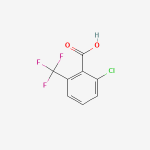 molecular formula C8H4ClF3O2 B1589089 2-氯-6-(三氟甲基)苯甲酸 CAS No. 2376-00-3