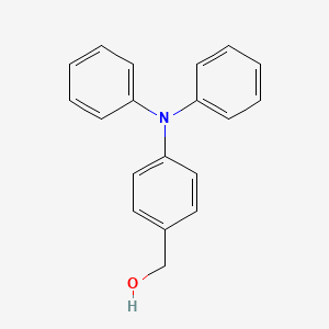 molecular formula C19H17NO B1589101 (4-(Diphenylamino)phenyl)methanol CAS No. 25069-40-3