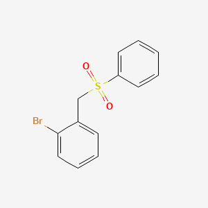 molecular formula C13H11BrO2S B1589103 2-Bromobenzyl Phenyl Sulfone CAS No. 92022-50-9