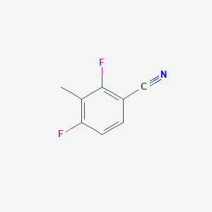 molecular formula C8H5F2N B1589105 2,4-Difluoro-3-methylbenzonitrile CAS No. 847502-87-8
