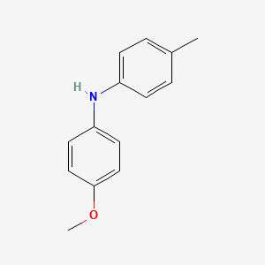 molecular formula C14H15NO B1589118 4-甲氧基-N-(对甲苯基)苯胺 CAS No. 39253-43-5