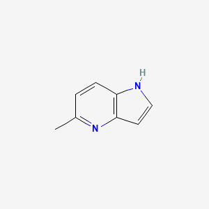 molecular formula C8H8N2 B1589129 5-methyl-1H-pyrrolo[3,2-b]pyridine CAS No. 4943-67-3