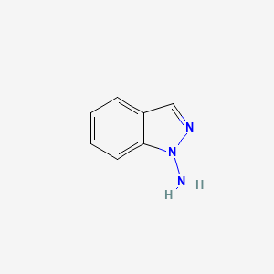 molecular formula C7H7N3 B1589137 1H-Indazol-1-amine CAS No. 33334-08-6