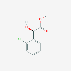 molecular formula C9H9ClO3 B1589139 (R)-Methyl 2-(2-chlorophenyl)-2-hydroxyacetate CAS No. 32345-59-8