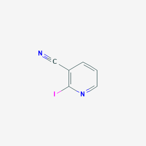 molecular formula C6H3IN2 B1589142 2-碘烟酸腈 CAS No. 490039-73-1